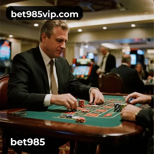 bet985 App home screen with mobile slots and casino categories